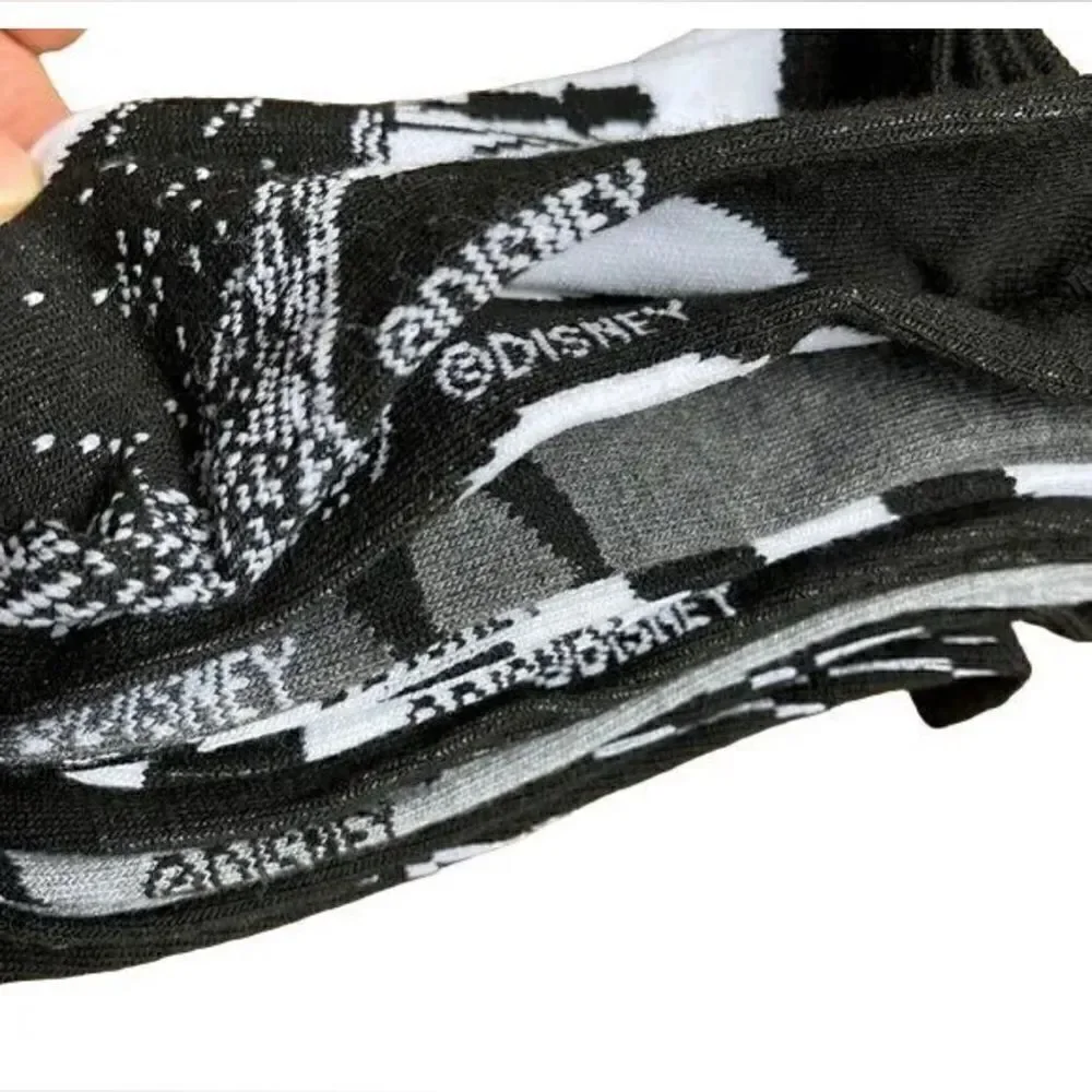 NWT Disney Women’s Teens Ankle Socks 6 Pr Nightmare Before Christmas- Size 6-11